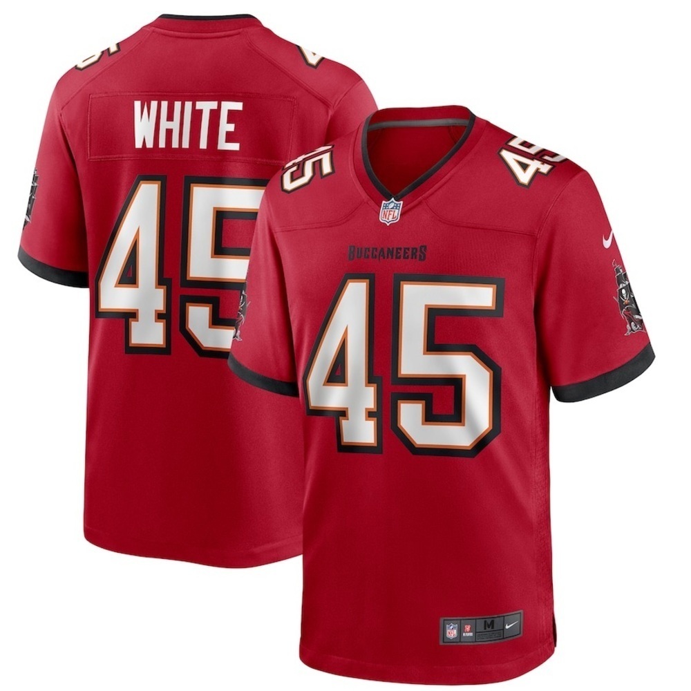 NFL NIKE Tampa Bay Buccaneers Devin White  Red Legend Jersey NEW Mens 5XL